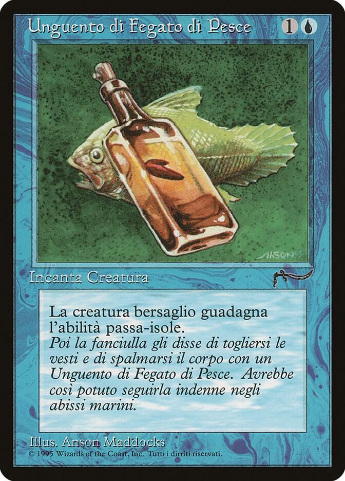 Fishliver Oil (Italian) "Unguento di Fegato di Pesce"