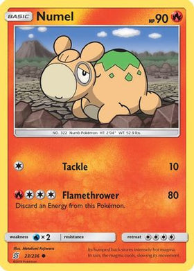 Numel 23/236 - SM Unified Minds Reverse Holofoil