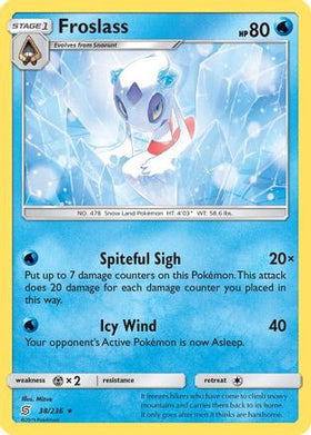 Froslass 38/236 - SM Unified Minds Holofoil