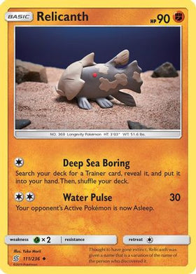 Relicanth 111/236 - SM Unified Minds