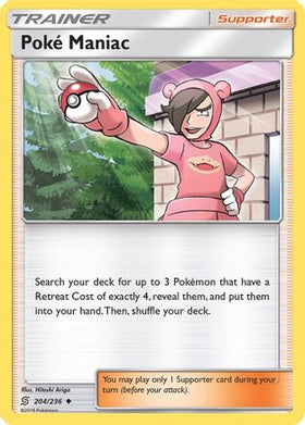 Poke Maniac 204/236 - SM Unified Minds Reverse Holofoil