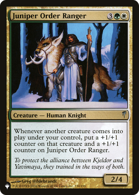 Juniper Order Ranger (LIST-CSP-130) - The List