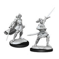 Critical Role Unpainted Miniatures: Female Half-Elf Paladin Xhorhas (Wave 1) (On Sale)