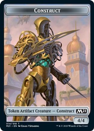 Construct // Goblin Wizard Double-Sided Token