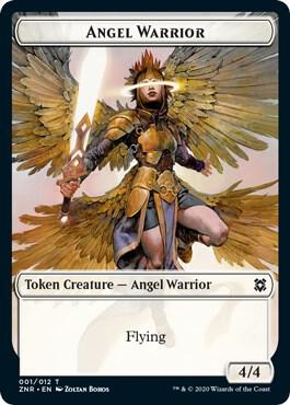 Angel Warrior // Plant Double-Sided Token
