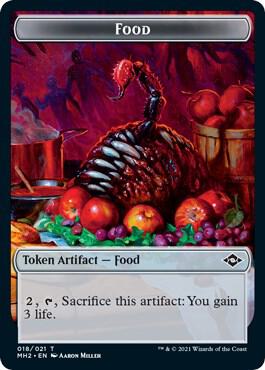 Food (018) // Goblin Double-Sided Token
