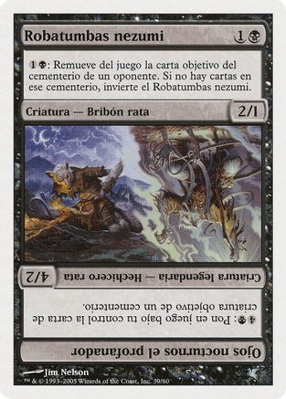 Nezumi Graverobber // Nighteyes the Desecrator (Spanish) - "Robatumbas nezumi" (A39)