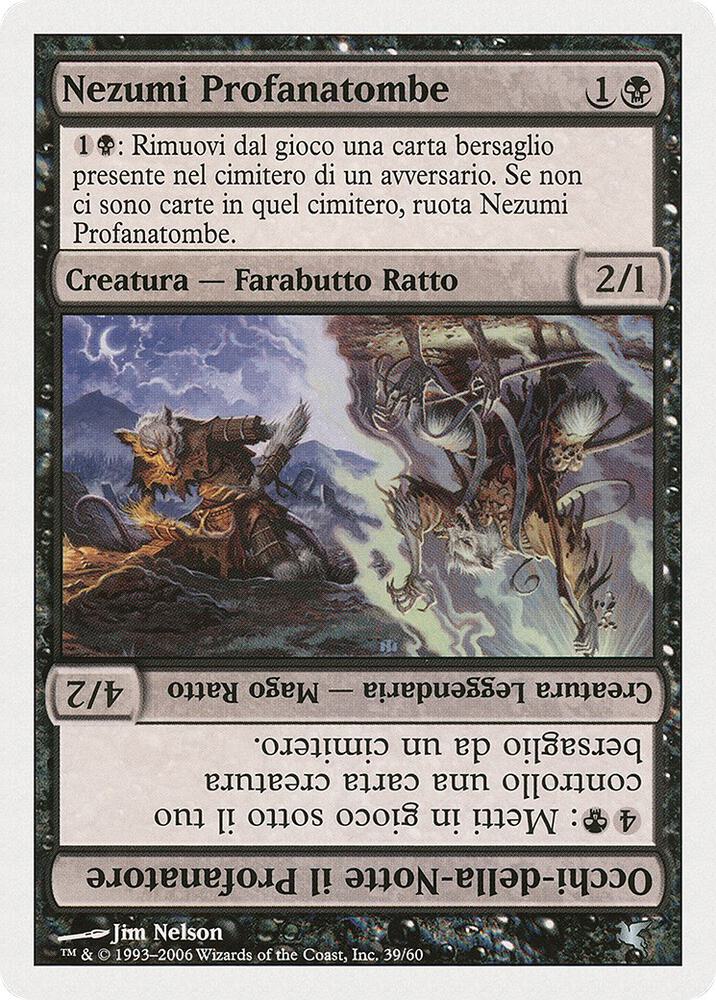 Nezumi Graverobber // Nighteyes the Desecrator (Italian) - "Nezumi Profanatombe" (A39)