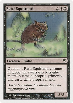 Chittering Rats (Italian) - "Ratti Squittenti" (A54)