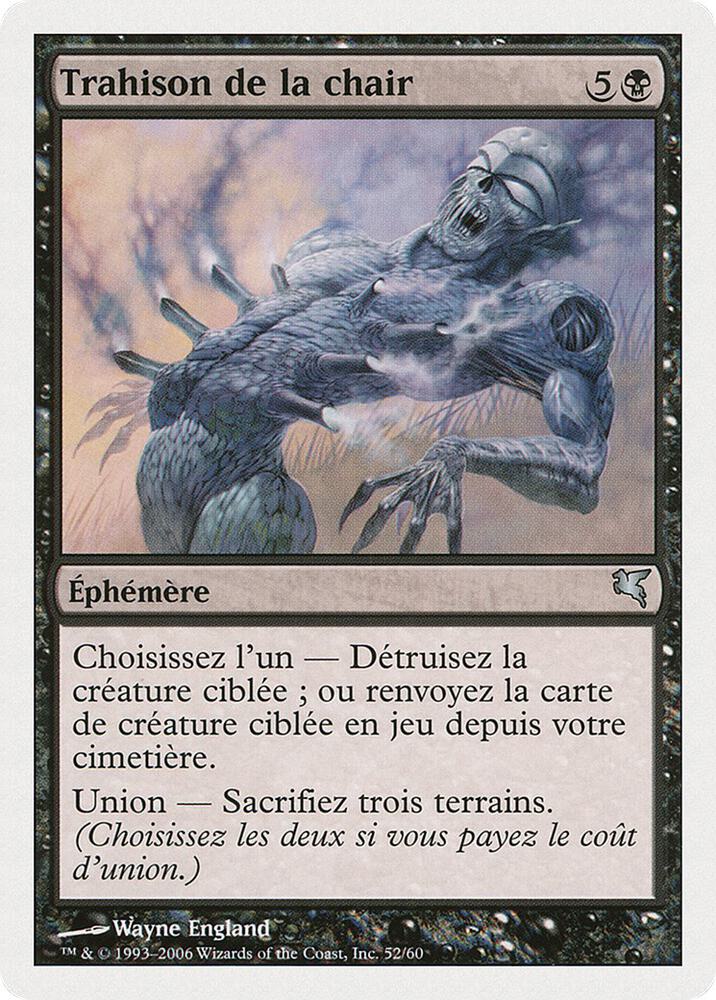 Betrayal of Flesh (French) - "Trahison de la chair"