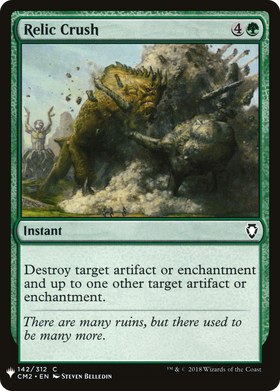 Relic Crush (LIST-CM2-142) - The List