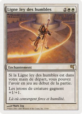 Leyline of the Meek (French) - "Ligne ley des humbles"