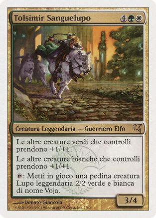 Tolsimir Wolfblood (Italian) - "Tolsimir Sanguelupo"