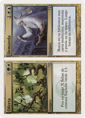Supply // Demand (Spanish) - "Oferta // Demanda" (J28)