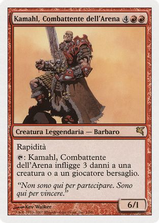 Kamahl, Pit Fighter (Italian) - "Kamahl, Combattente dell'Arena"
