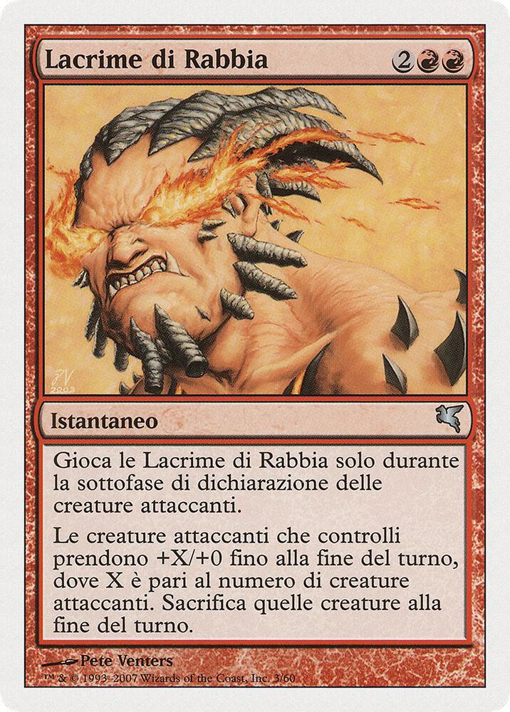 Tears of Rage (Italian) - "Lacrime di Rabbia"