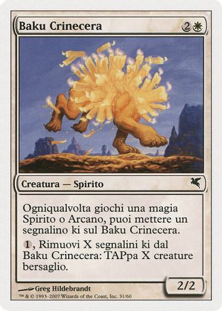 Waxmane Baku (Italian) - "Baku Crinecera" (C31)