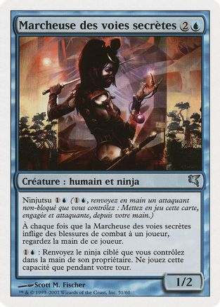 Walker of Secret Ways (French) - "Marcheuse des voies secrètes"