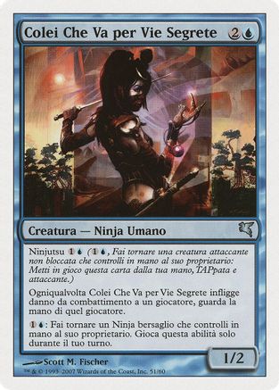 Walker of Secret Ways (Italian) - "Colei Che Va per Vie Segrete"