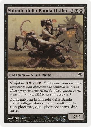 Okiba-Gang Shinobi (Italian) - "Shinobi della Banda Okiba"