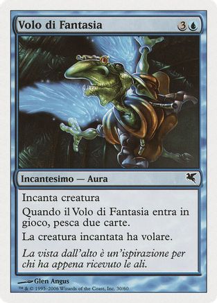Flight of Fancy (Italian) - "Volo di Fantasia"