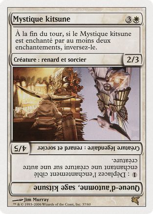 Kitsune Mystic // Autumn-Tail, Kitsune Sage (French) - "Mystique kitsune"