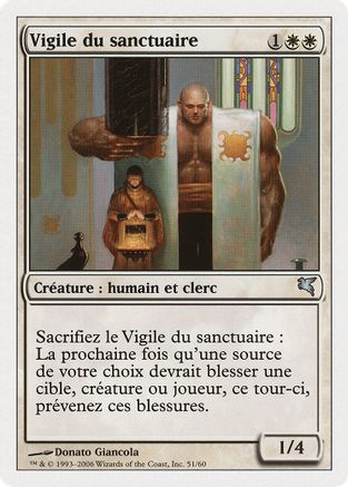 Sanctum Guardian (French) - "Vigile du sanctuaire"