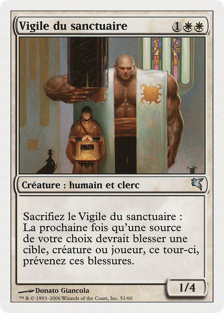 Sanctum Guardian (French) - "Vigile du sanctuaire"