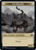 Cat Dragon // Vampire Double-Sided Token