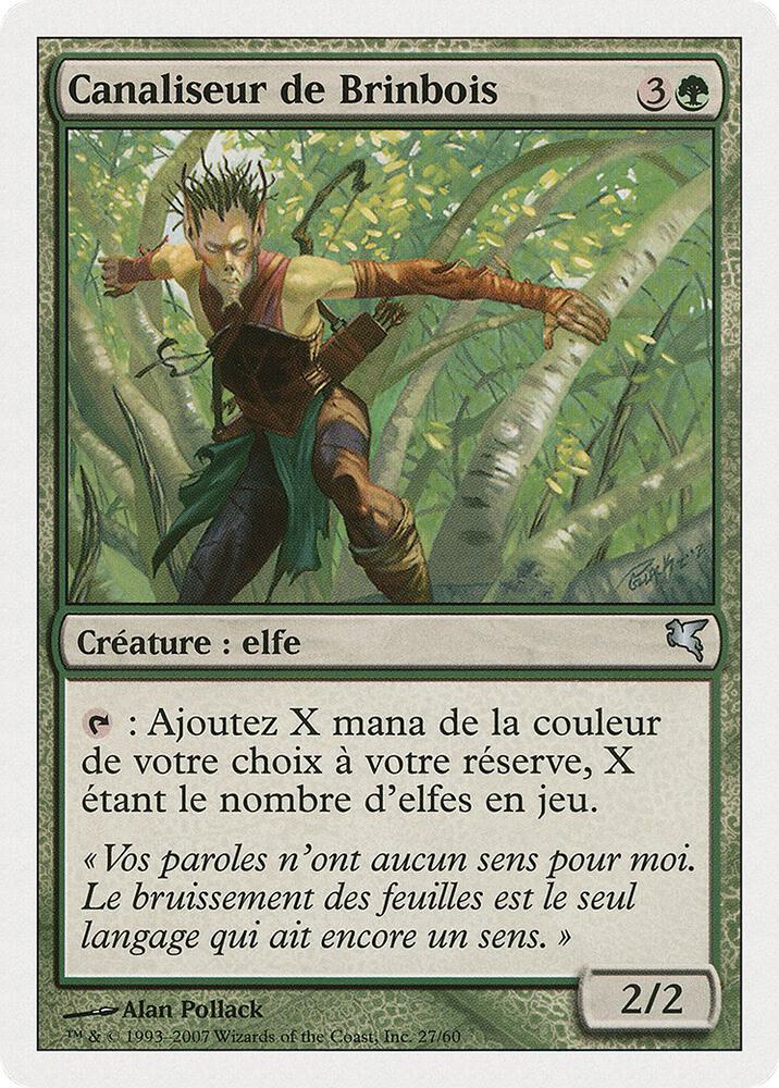 Wirewood Channeler (French) - "Canaliseur de Brinbois"