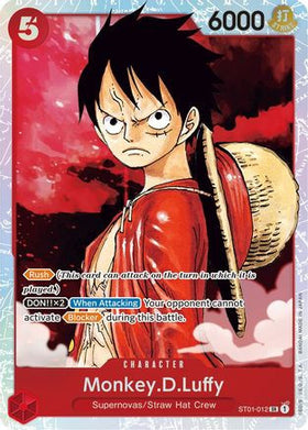 Monkey.D.Luffy (ST01-012) Starter Deck 1: Straw Hat Crew Foil
