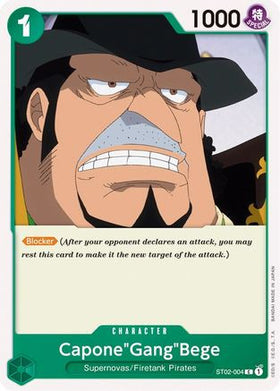 Capone"Gang"Bege (ST02-004) Starter Deck 2: Worst Generation
