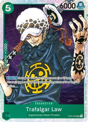 Trafalgar Law (ST02-009) Starter Deck 2: Worst Generation Foil