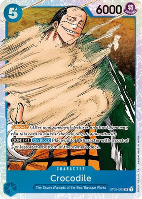 Crocodile (ST03-003) Starter Deck 3: The Seven Warlords of The Sea Foil