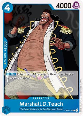 Marshall.D.Teach (ST03-014) Starter Deck 3: The Seven Warlords of The Sea