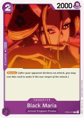 Black Maria (ST04-011) Starter Deck 4: Animal Kingdom Pirates