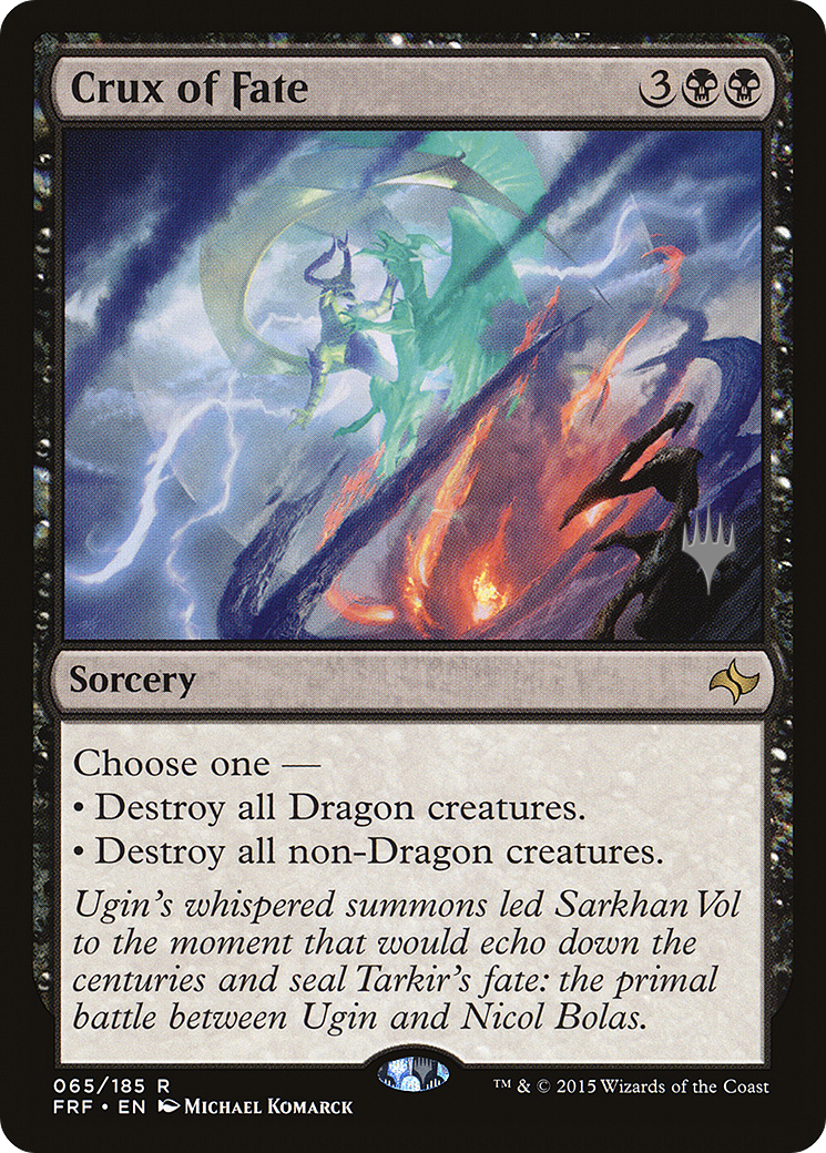 Crux of Fate (PPIKO-65P) - Fate Reforged Promos Foil