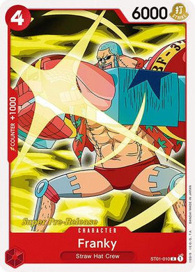 Franky (ST01-010) Super Pre-Release Starter Deck 1: Straw Hat Crew