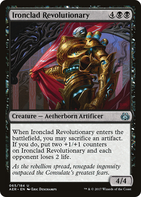 Ironclad Revolutionary (AER-065) - Aether Revolt Foil