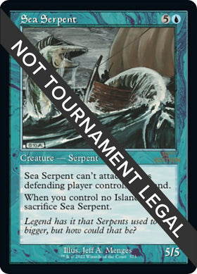 Sea Serpent (Retro Frame)