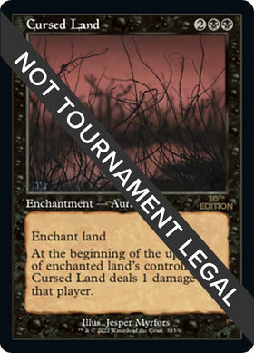 Cursed Land (Retro Frame)