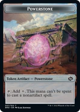 Powerstone // Thopter Double-Sided Token