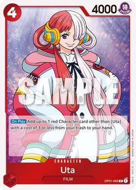 Uta (OP01-005) Romance Dawn Foil