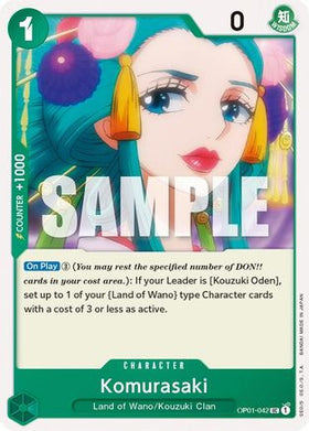Komurasaki (OP01-042) Romance Dawn