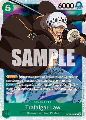 Trafalgar Law (OP01-047) Romance Dawn Foil
