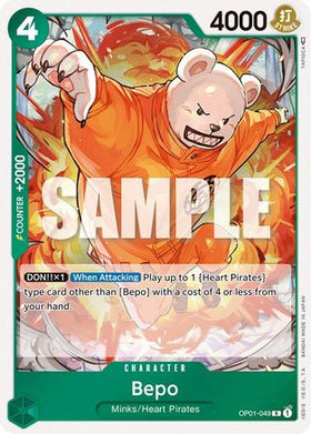 Bepo (OP01-049) Romance Dawn Foil