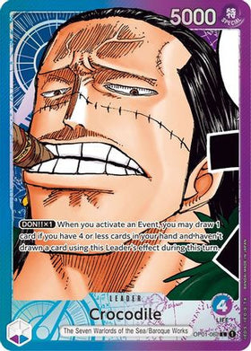 Crocodile (Parallel) (OP01-062) Romance Dawn Foil
