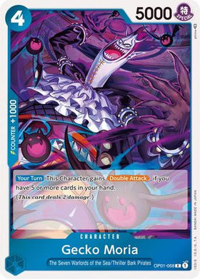 Gecko Moria (OP01-068) Romance Dawn Foil