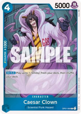 Caesar Clown (OP01-069) Romance Dawn Foil