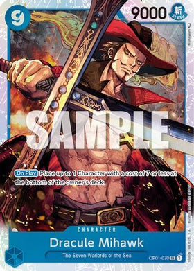 Dracule Mihawk (OP01-070) Romance Dawn Foil